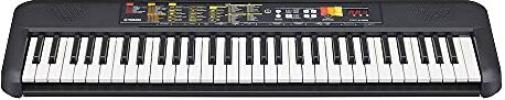 Yamaha , Tastiera digitale portatile e compatta, 61 tasti, 144 voci di strumenti e 158 stili di accompagnamento, colore nero