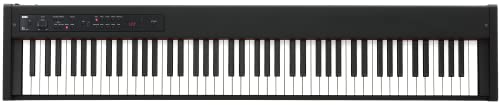 Korg BK Piano stage colore nero, cabinet compatto e leggero; tastiera 88 tasti a pesatura graduale RH3