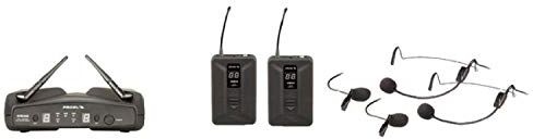 Proel Sistema Microfonico Dual Channel Wireless PLL UHF