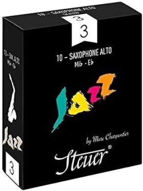 Steuer Ancia Sassofono Alto Jazz, Disegnata da Marc Charpentier, 10 pcs, dimensione 2 1/2