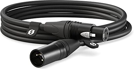 RØDE XLR-3 Cavo XLR premium (3m, Nero)