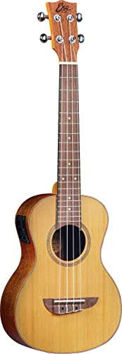 Eko , GUITARS UKU EVO UKULELE TENORE EQ, Ukulele EVO Tenore con Equalizzatore, Fasce e Fondo in Mogano, Top in Cedro, Colore Natural