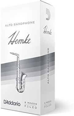 D'Addario Hemke Ance per sax alto, durezza 3.0+; confezione da 5