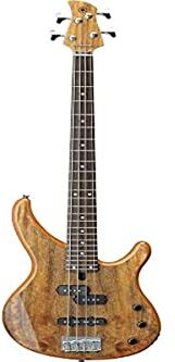 Yamaha TRBX174EW Chitarra Elettrica a 4 Corde, Marrone (Naturale)