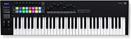 Novation Launchkey 61 [MK3], controller tastiera MIDI Integrazione profonda con Ableton Live. Modalità accordo, modalità scala e arpeggiatore. Tutto il software di cui hai bisogno