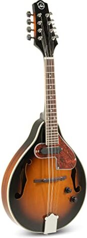 Gewa 505440 Mandolino A-1 Select Sunburst, Mogano, con Astuccio