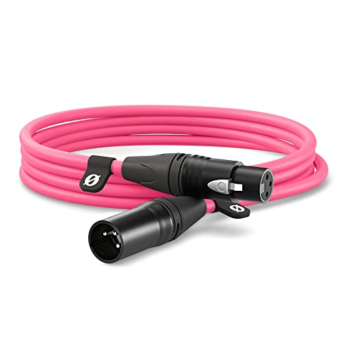 RØDE XLR-3 Cavo XLR premium (3m, Rosa)