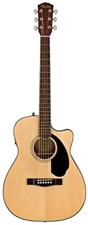 Fender CC-60SCE Chitarra Acustica Elettrificata Concerto, Naturale