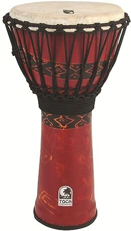 Toca To803181  Djembe Freestyle 10'' Bali, Rosso