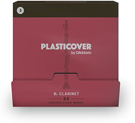 Rico Plasticover by D'Addario Ance per clarinetto in Sib, durezza 3,0; confezione da 25