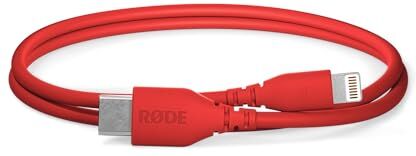 RØDE Cavo USB-C A Lightning  SC21, 30 cm, Rosso