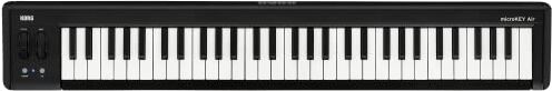 Korg microKEY2 61 Air, tastiera MIDI USB 61 tasti, Bluetooth, wireless, nera