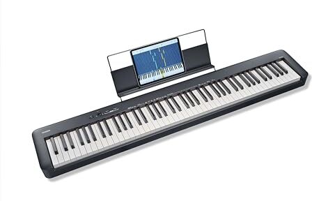 Casio Pianoforte digitale con 88 tasti pesati, nero