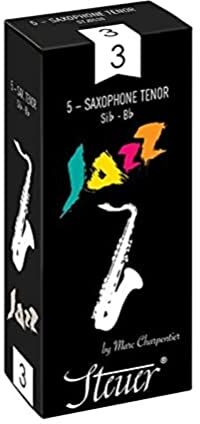 Steuer Ancia Sassofono Tenore Jazz, Disegnata da Marc Charpentier, 5 pcs, dimensione 2 1/2