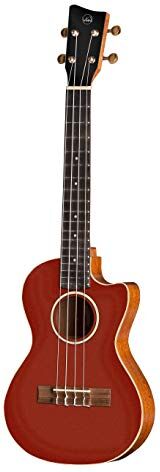 Gewa Tenor Ukulele acustico elettronico Manoa R-TE-CE-Candy con custodia