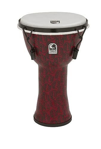 Toca To809234  Djembe Freestyle II Mech. Tuned Red Mask Synth. Head 9