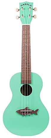 Kala Ukulele concerto Shark Surf Green c/borsa