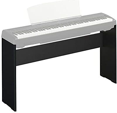 Yamaha L-85A, Supporto per Pianoforte Digitale, Design Resistente, Moderno ed Elegante, Compatibile con Pianoforte Digitale  P-45, Nero