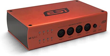 ESI M4U eX   Interfaccia 8-porte USB 3.0 MIDI con hub USB