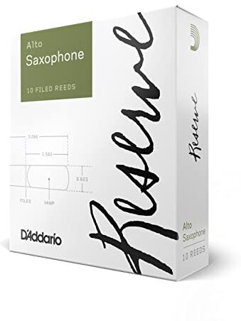 D'Addario Reserve Ance per sax alto, durezza 4.0; confezione da 10