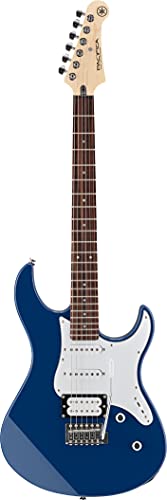 Yamaha Pacifica 112V chitarra elettrica per principianti e avanzati, con due lezioni online con un insegnante della  Music School, in Blu Scuro