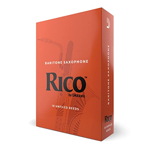 Rico by D'Addario Ance per sax baritono, durezza 4; confezione da 10
