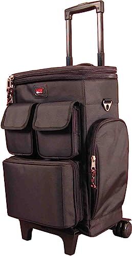 Gator Cases gk-lt25 W zaino leggero Rolling case per 25 note micro-controller/laptop