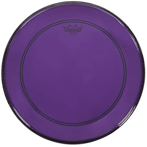 Remo Colortone Powerstroke 3 Clear P3-1320-CT-PU - Pelle per tamburo, 20", colore: Viola