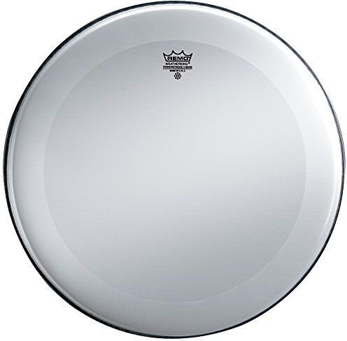 REMO Bass, POWERSTROKE® 3, BIANCO LISCIO (TM), diametro 40,6 cm, dinamo, senza strisce