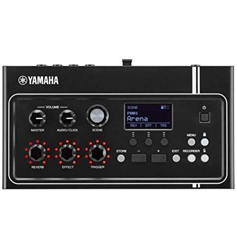 Yamaha Modulo batteria elettronico-acustica con microfono stereo e grilletto, nero