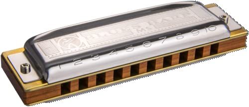 Hohner Armonica a bocca Blues Harp MS, C/G/A, confezione da