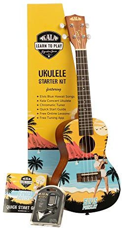 Kala -LTP-C-EBH Ukulele concerto Elvis Blue Hawaii