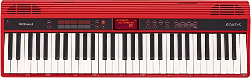 Roland Keys Tastiera per la creazione musicale con connessione wireless allo smartphone, rossa