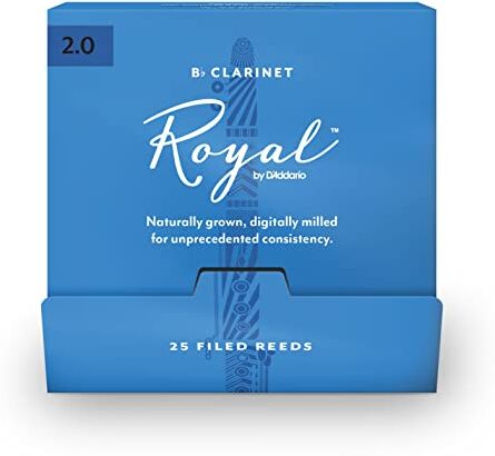 Rico D'Addario Royal by D'Addario Ance per clarinetto in Sib, 2.0, 25 pezzi