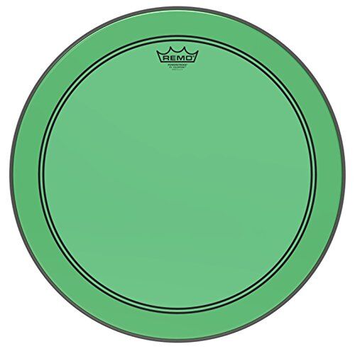 Remo Powerstroke 3 Colortone Green Bass Schlagzeugfell - P3-1318-CT-GN, 18
