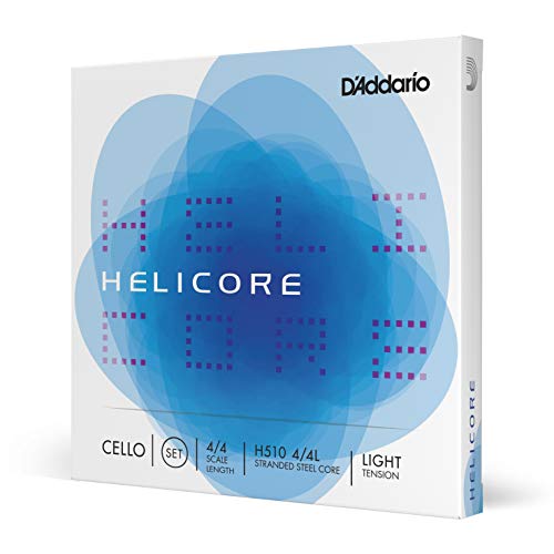D'Addario Set di corde  Helicore per violoncello, scala 4/4, tensione bassa