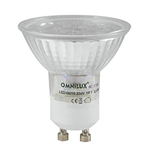 Omnilux GU-10 230V 18 LED rot