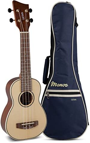 Gewa Manoa M-SO Sapelli Ukulele soprano, opaco, con custodia