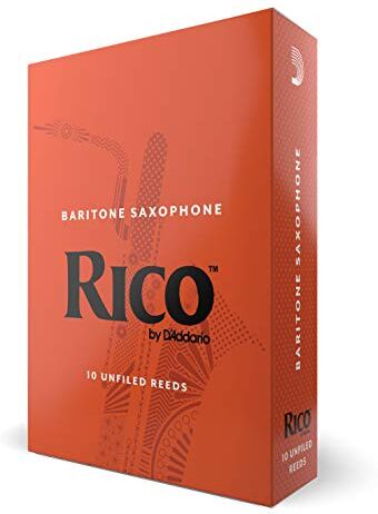 Rico Confezione da 10 Ance  Royal per Sassofono Baritono, Durezza 3.5