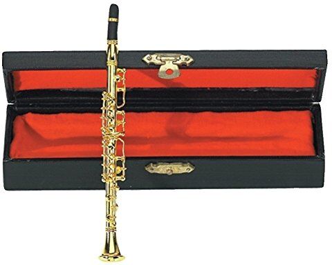 Gewa Miniature Strumento Musicale Clarinetto in Astuccio, 15 cm