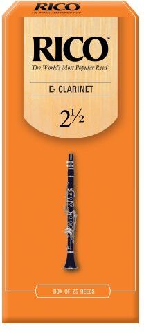 Rico Confezione da 25 ance  per clarinetto piccolo in MI bemolle, durezza 2,5