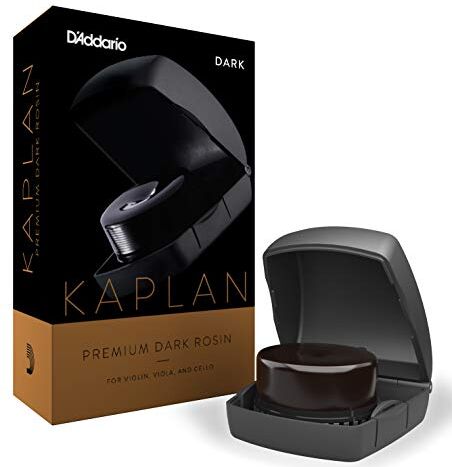 D'Addario Colofonia scura  Kaplan di altissima qualità, con custodia, Dark,