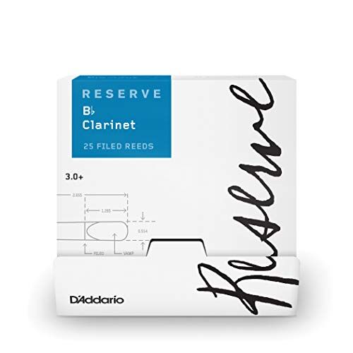 D'Addario Reserve Bb Ance per clarinetto, Forza 3.5, 25 scatole