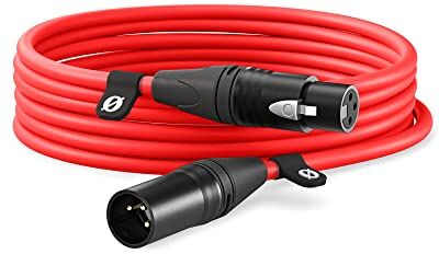 RØDE XLR-6 Cavo XLR premium (6m, Rosso)