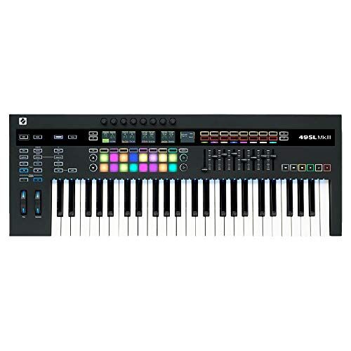 Novation 49SL MkIII, controller a tastiera MIDI a 49 tasti e sequencer con integrazione per la DAW