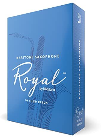 Rico Confezione da 10 Ance  Royal per Sassofono Baritono, Durezza 3.5