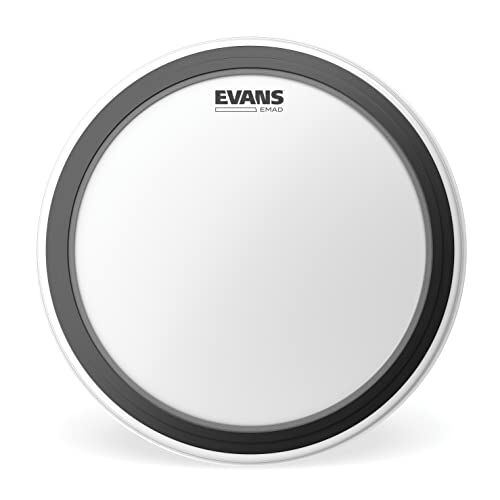 D'Addario Pelle sabbiata Evans EMAD per grancassa, 22 ", colore bianco