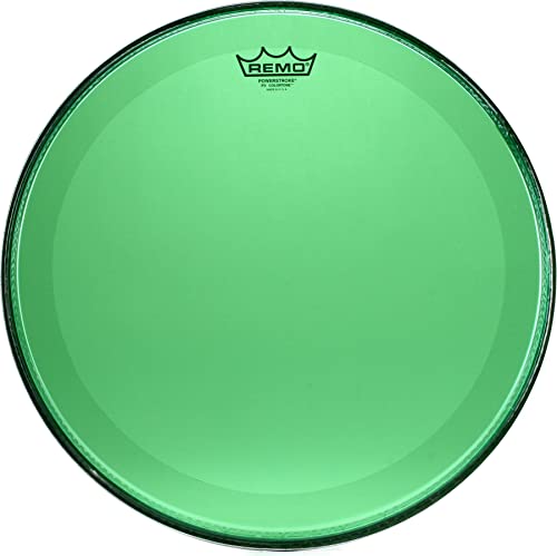 Remo Pelliccia batterica Colortone Powerstroke 3 Clear 16" P3-1316-CT-GN verde