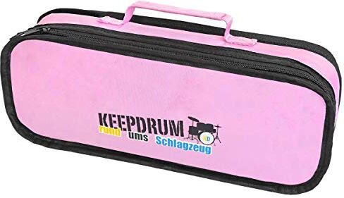 keepdrum MB01PK Custodia imbottita per Glockenspiel, colore: Rosa