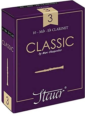 Steuer Ancia Eb-Clarinetto in Mib Classic, Disegnata da Marc Charpentier, 10 pcs, dimensione 3